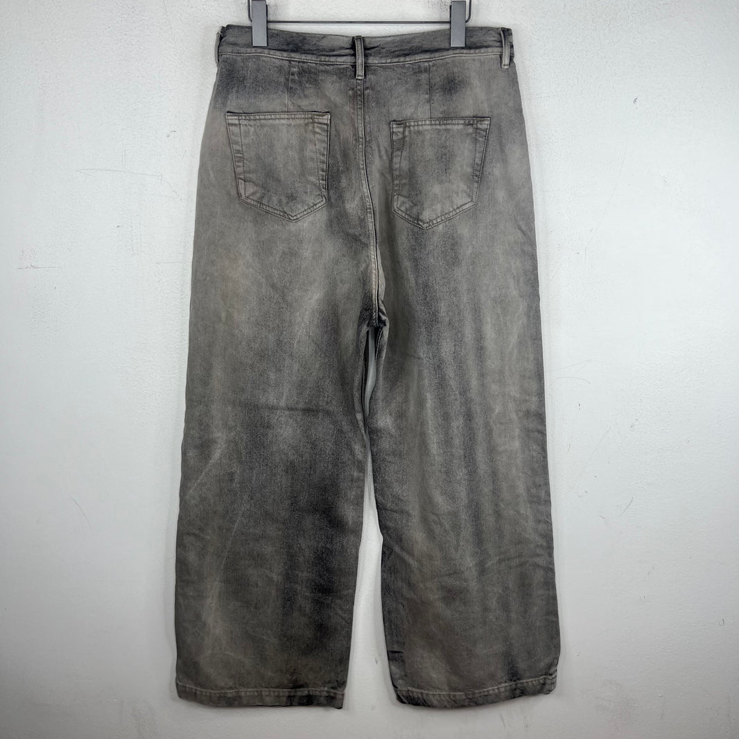 Rick Owens Grey Geth Jeans