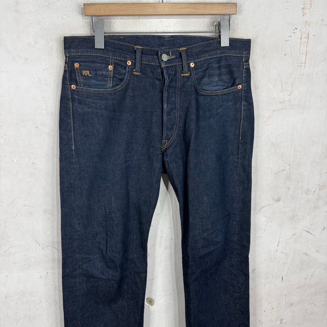 RRL Selvedge Straight Legged Jeans