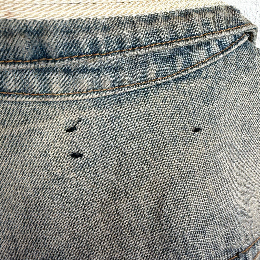 Amiri Chainstitch Detail Denim Jacket