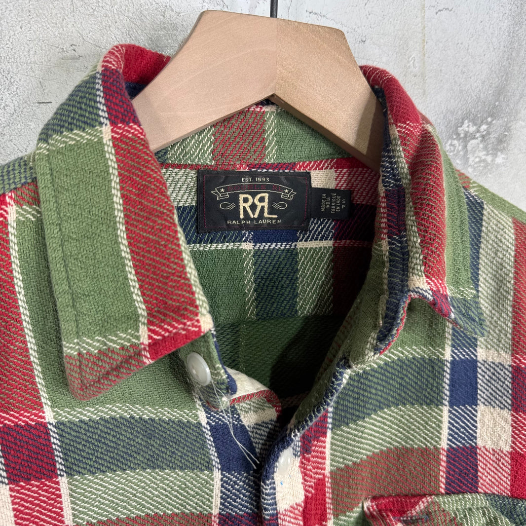 RRL Green/Red Plaid Flannel