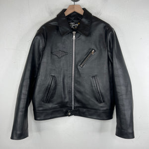 Stussy S Wing Leather Jacket