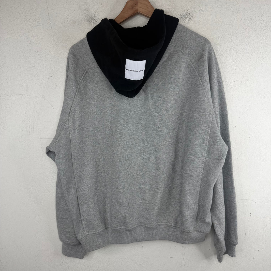 Gosha Rubchinskiy Gray Quarter-Zip Hoodie