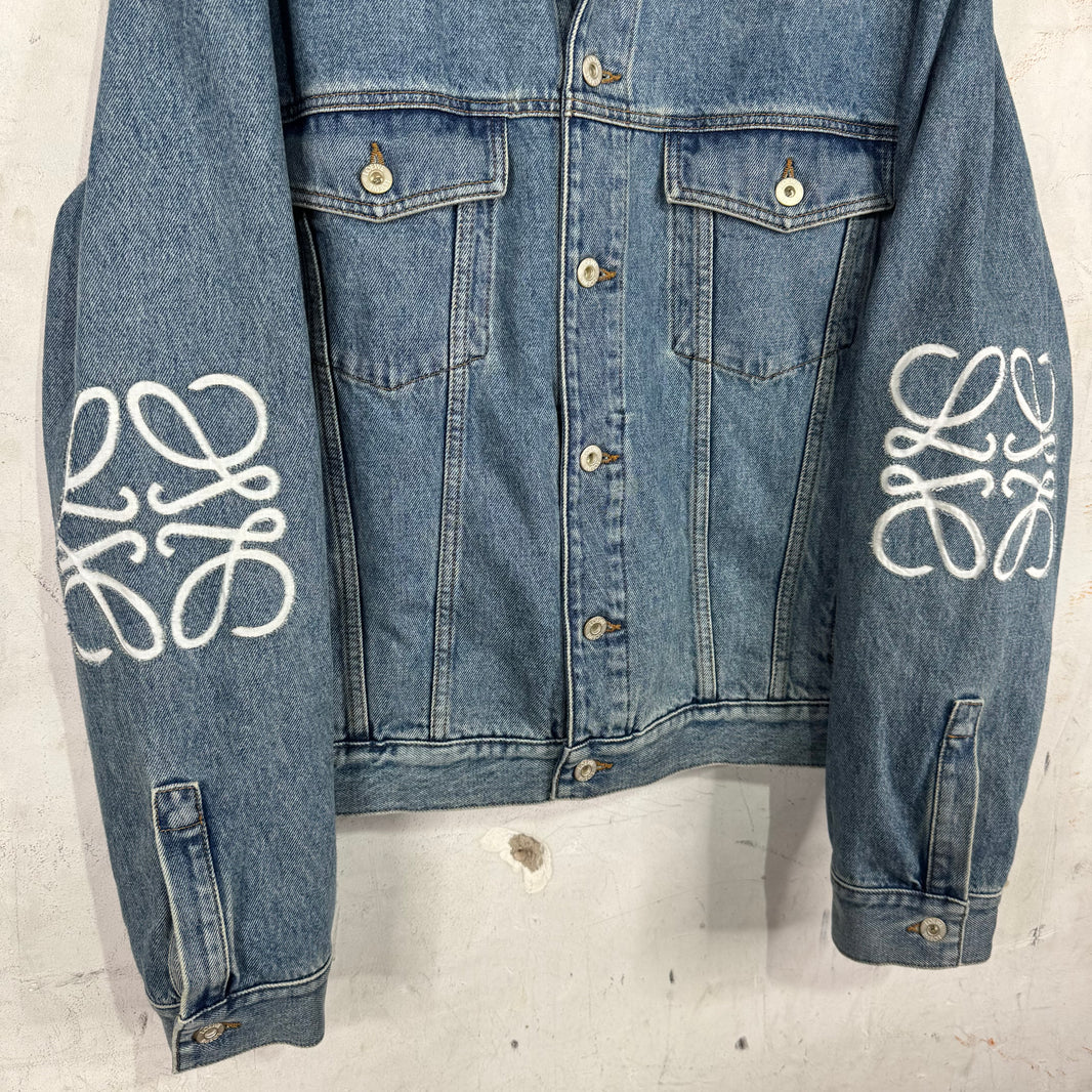 Loewe Denim Anagram Jacket