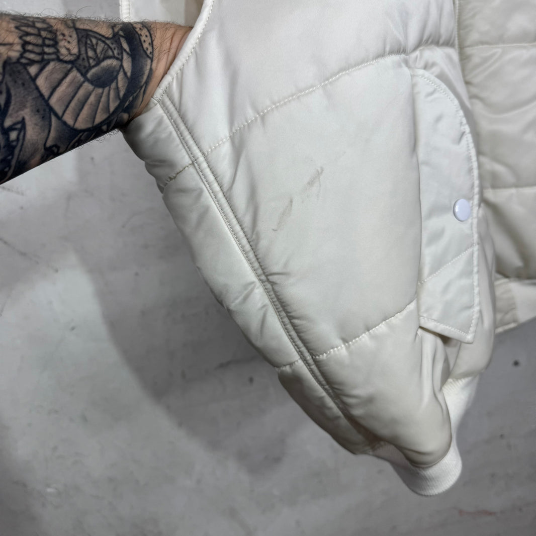 Vetements x Alpha Industries White Bomber Vest