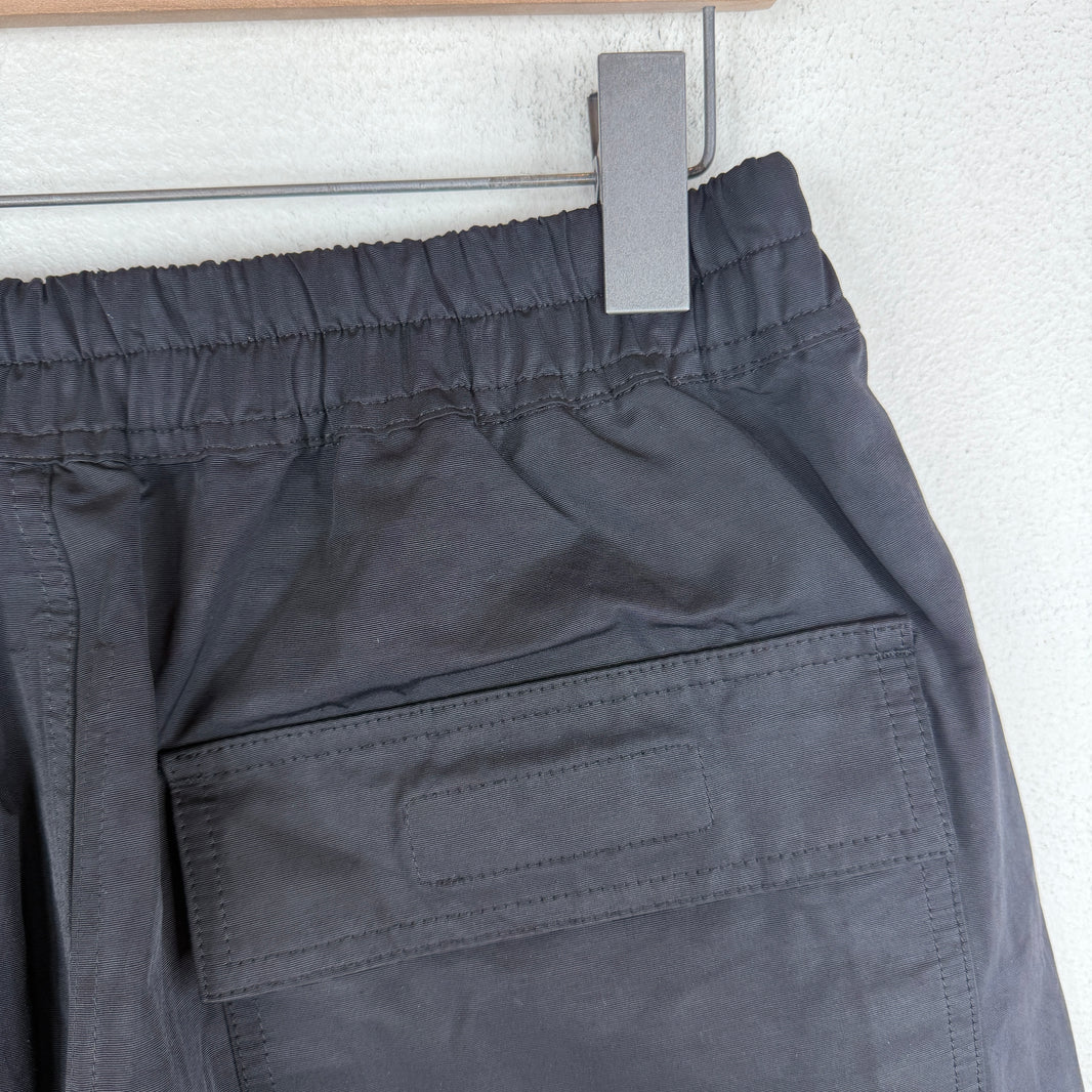DRKSHDW Woven Nylon Black Shorts
