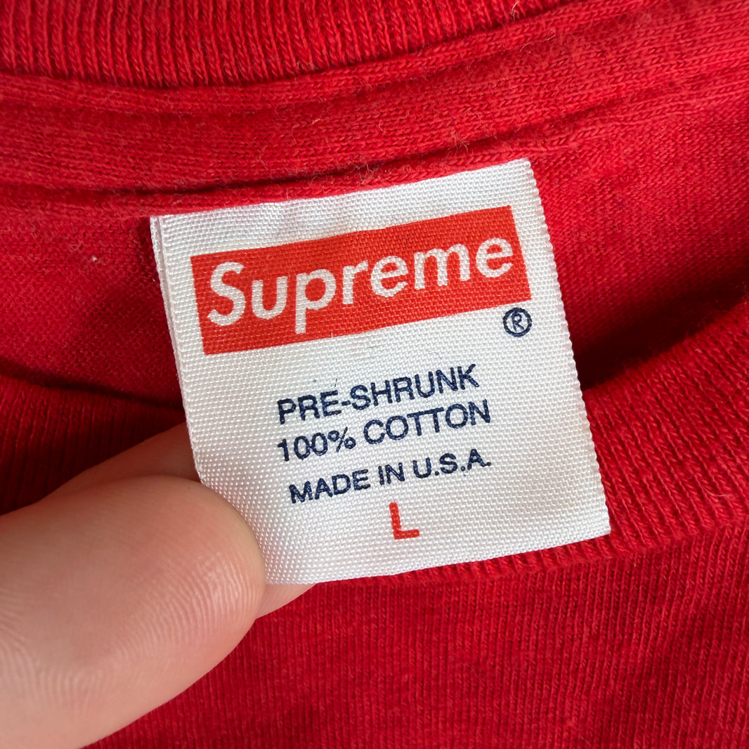 Supreme Red Clint Eastwood T-Shirt