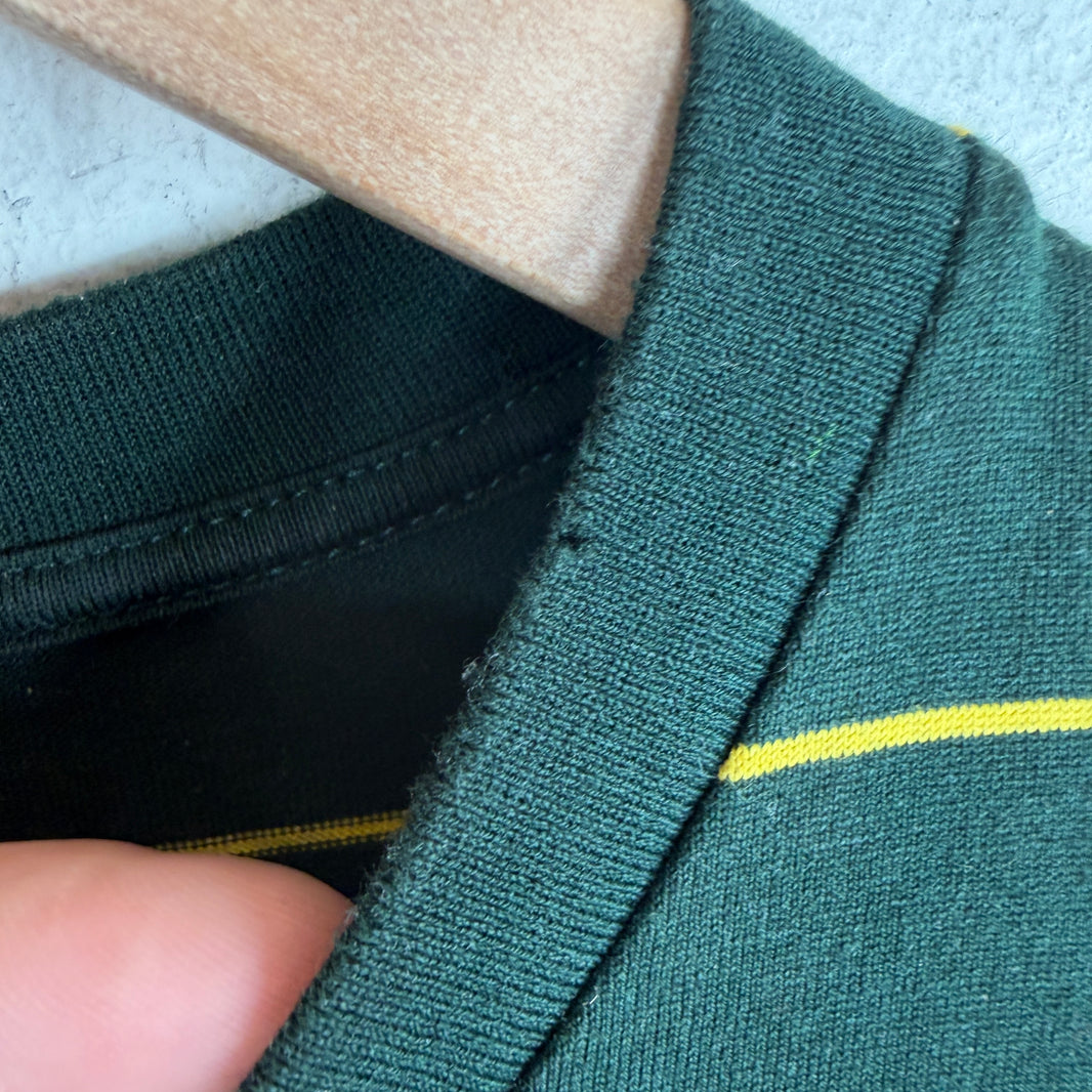 Miu Miu Green Striped L/S T-Shirt