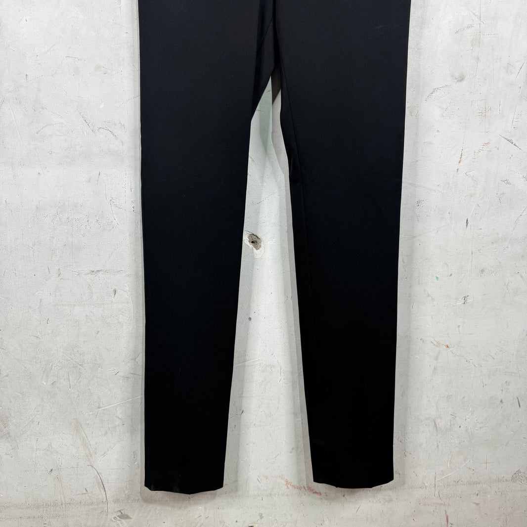 Louis Vuitton Heel Zip Black Trousers
