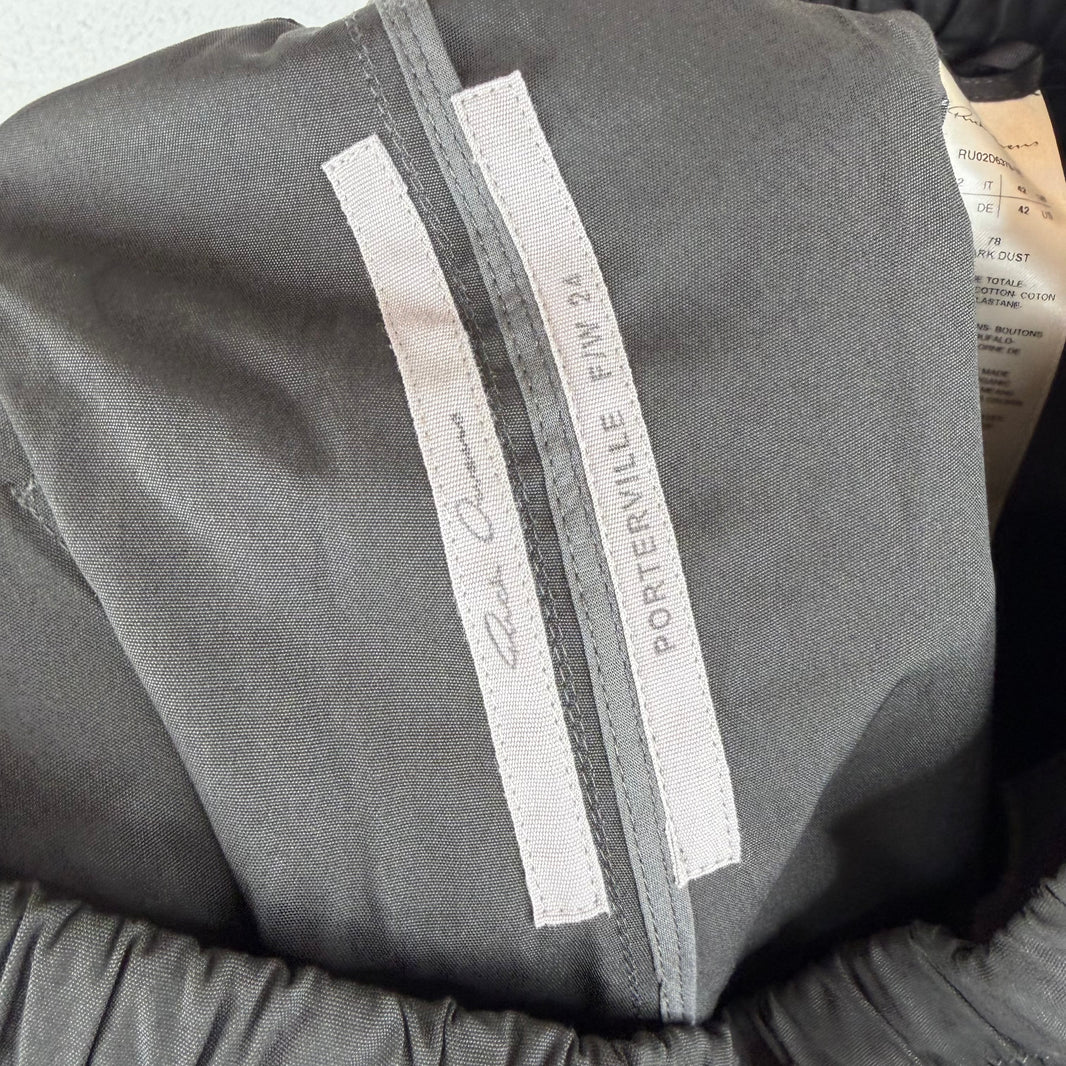 Rick Owens Dark Dust Dietrich Nylon Pants
