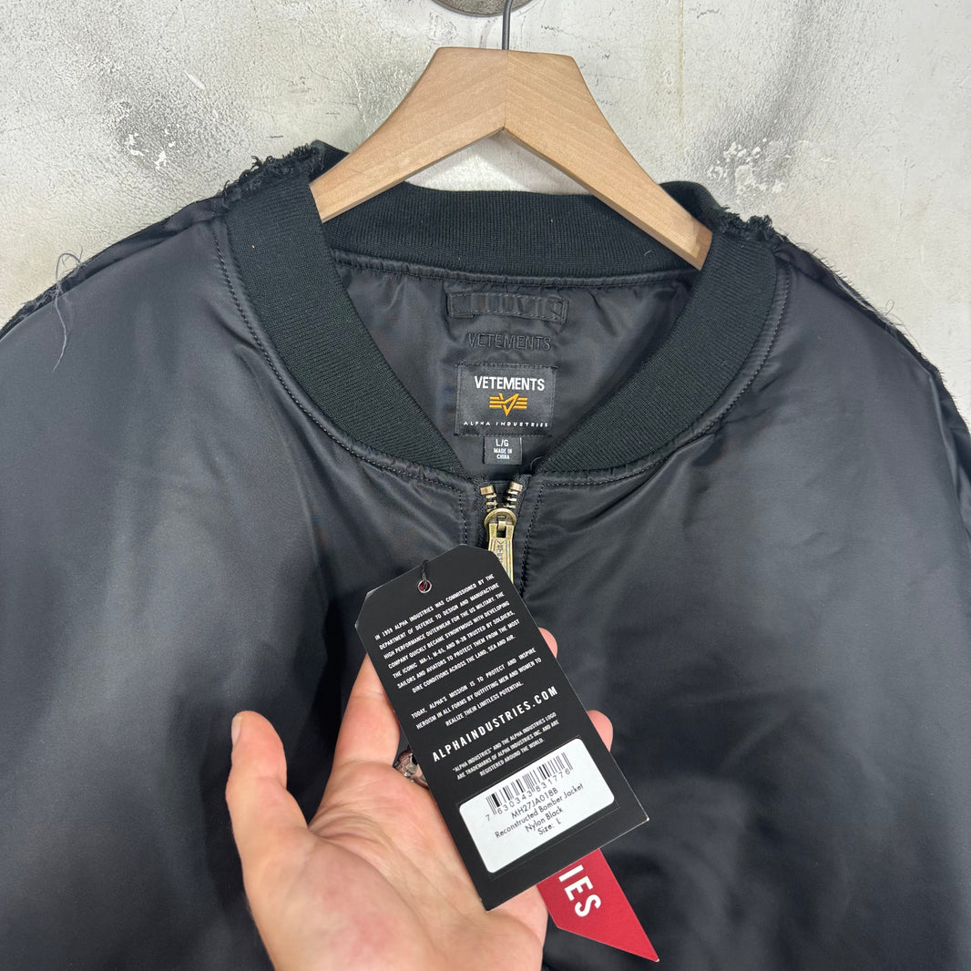 Vetements x Alpha Unreleased Reconstructed Bomber