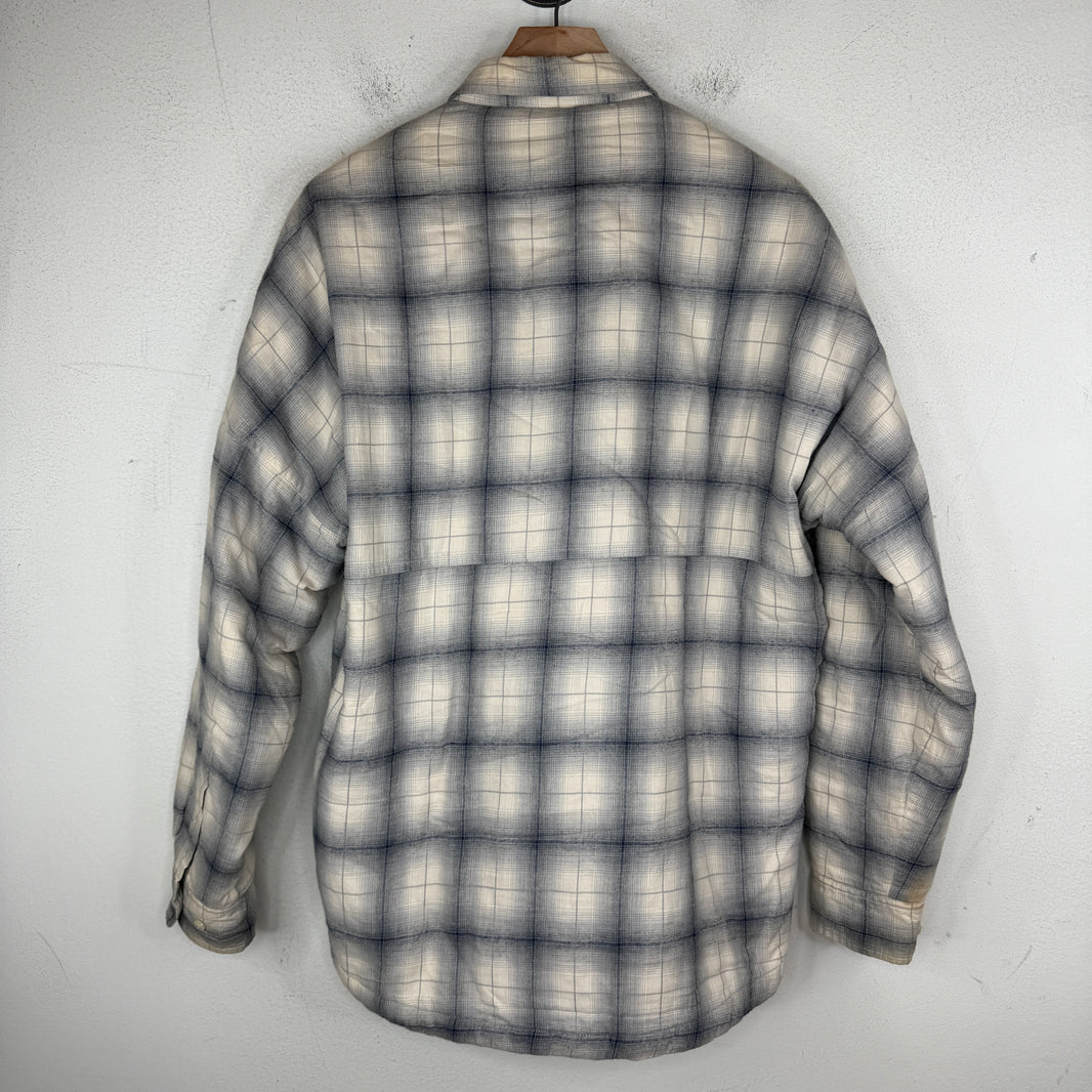 Palace Light Padded Duck Zip Flannel