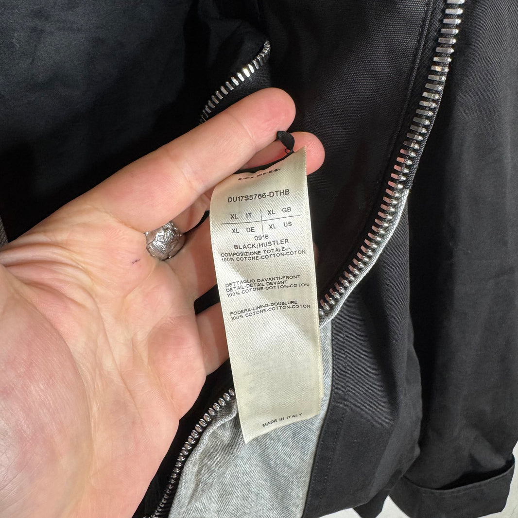 DRKSHDW Waxed Denim Patch Jacket
