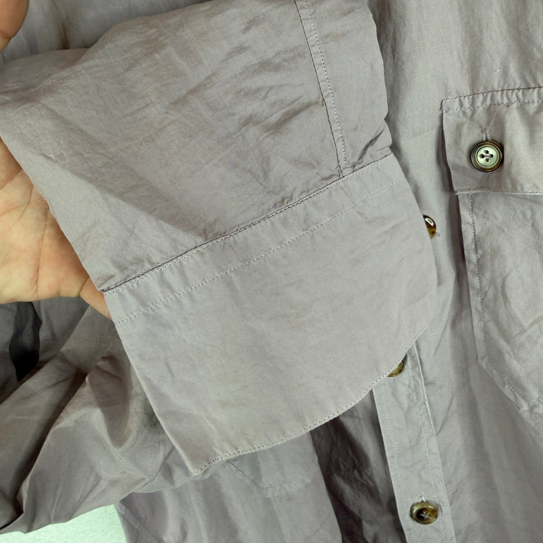 Lanvin Purple Longsleeve Button Up Shirt