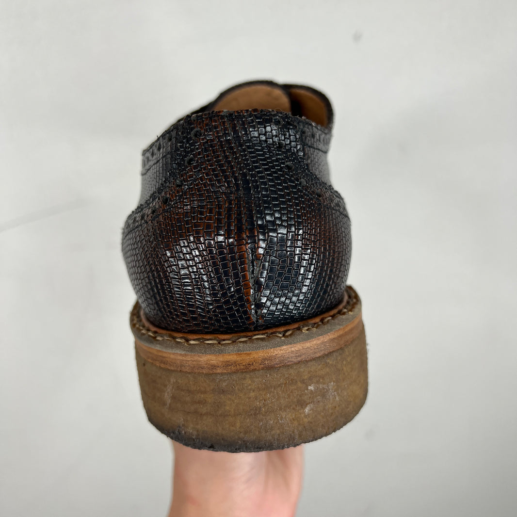 Dries Van Noten Brown Wingtip Derbys