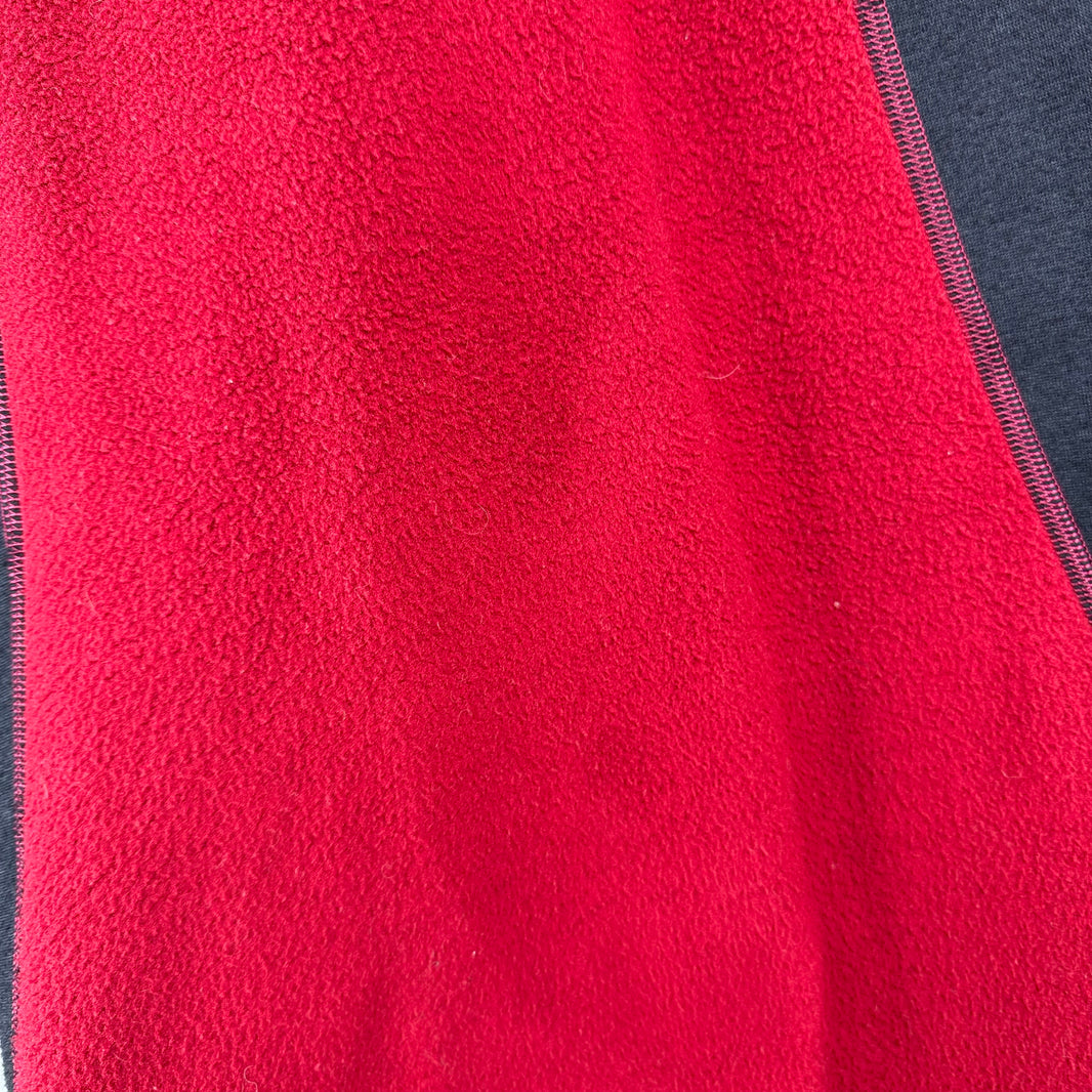 Hysteric Glamour Red Fleece Zip Jacket