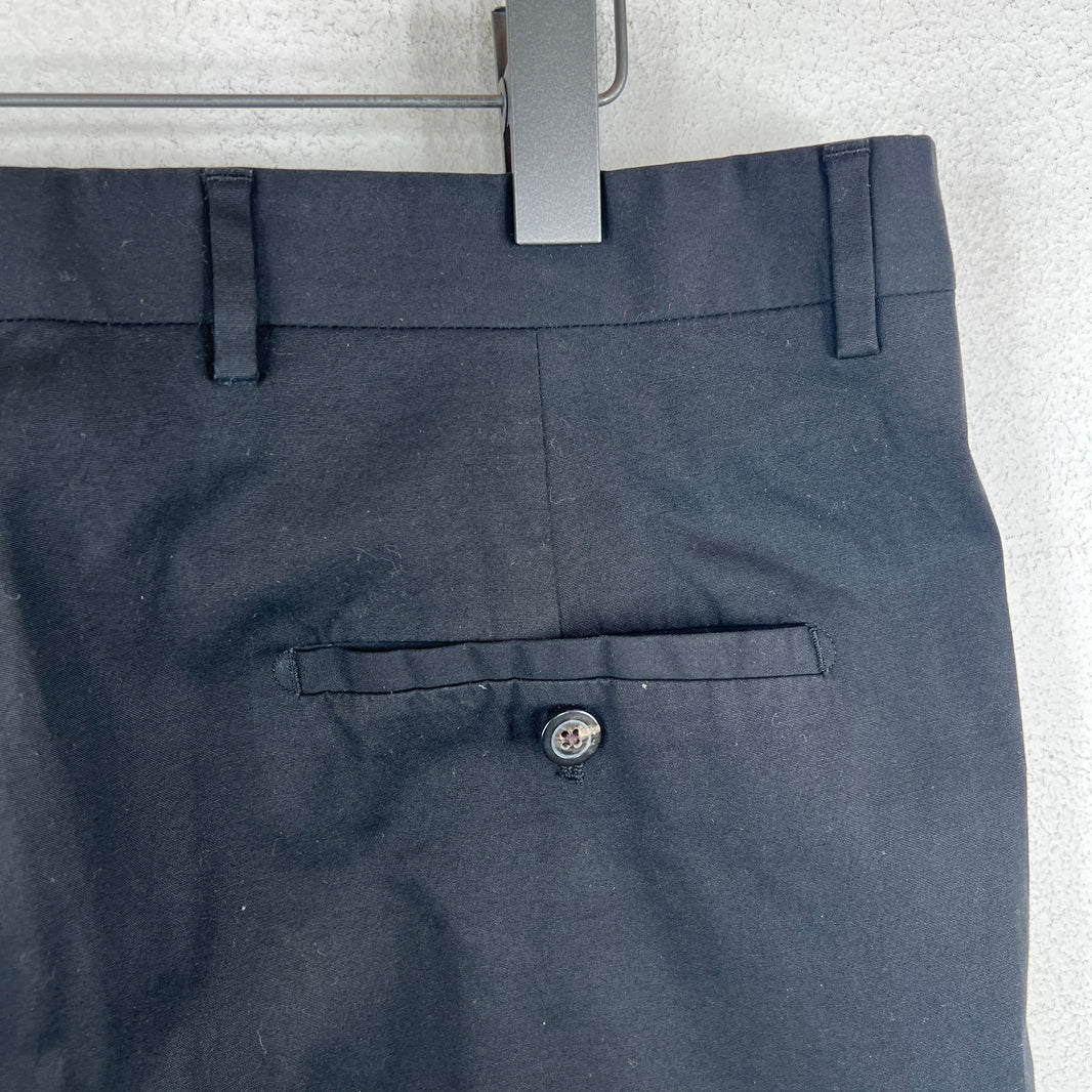 Rick Owens Black Slim Geth Trousers