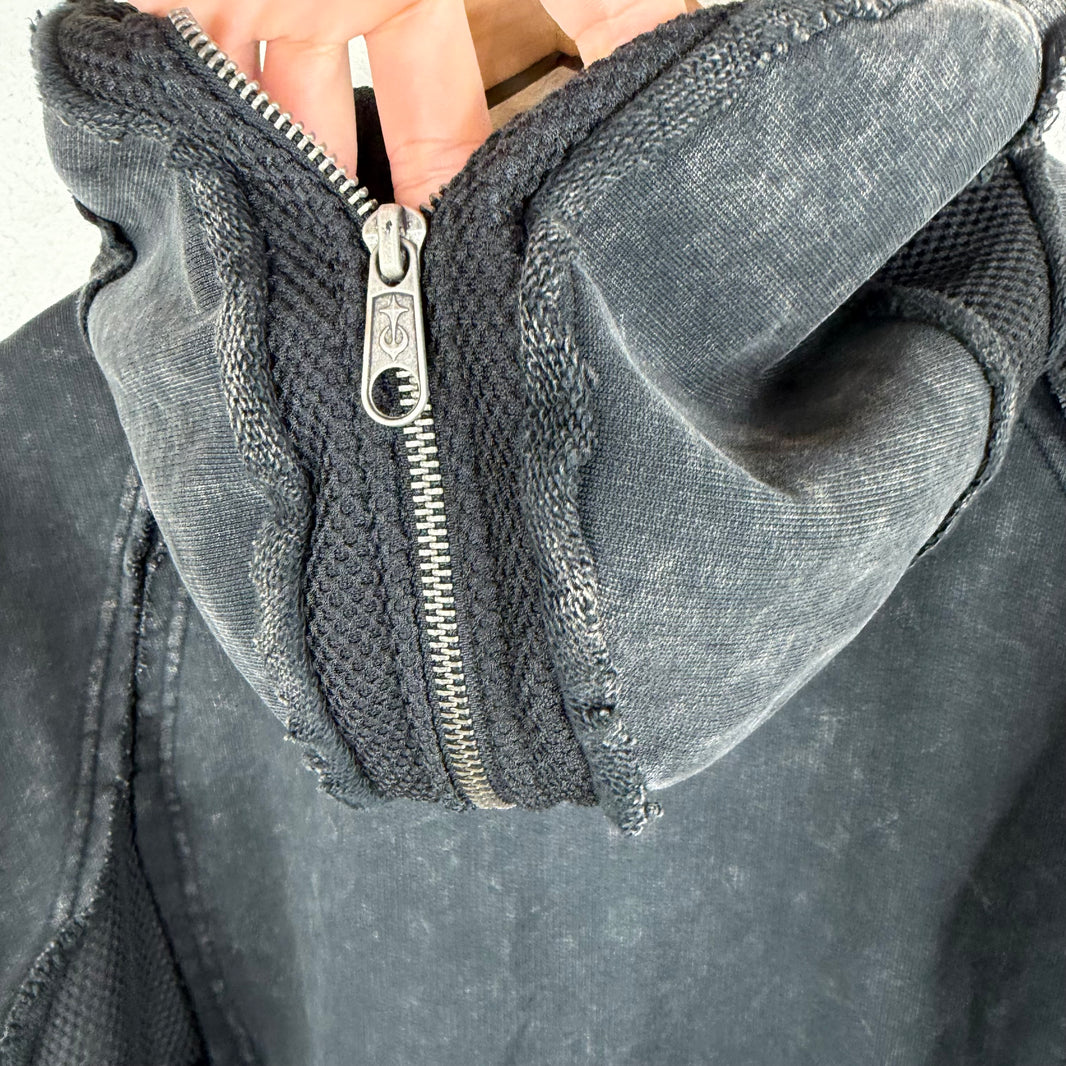 Adidas Thug Club Black Full Zip-Up Hoodie