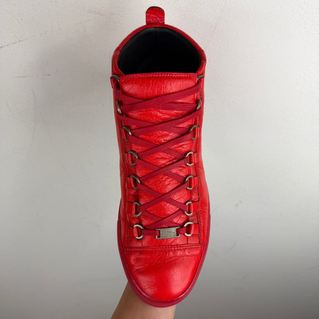 Balenciaga Arena Red Sneakers