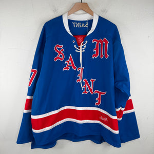 Saint Michael Blue Hockey Jersey