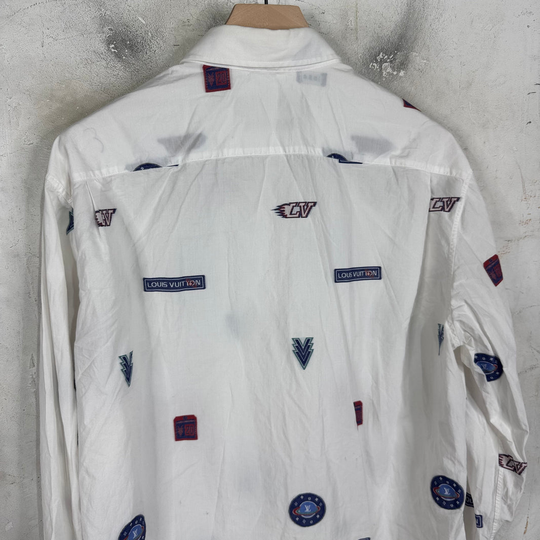 Louis Vuitton Woven Emblem LS Shirt