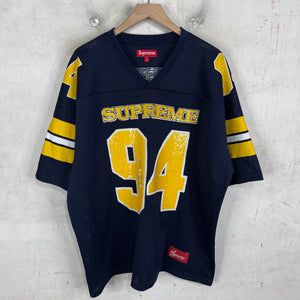 Supreme Sequined Michigan Football Jersey