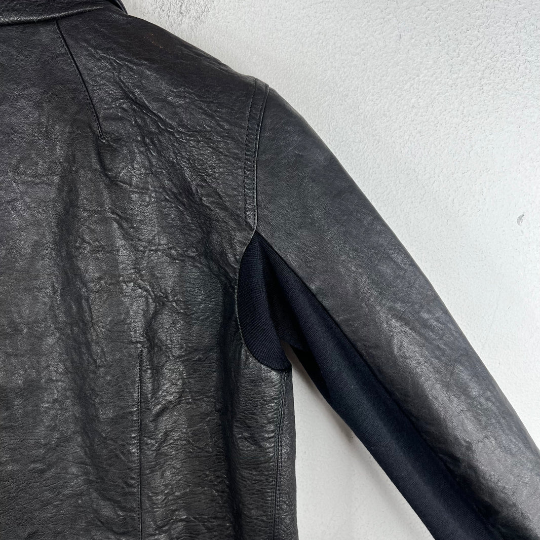 Rick Owens Stooges Lambskin Leather Jacket