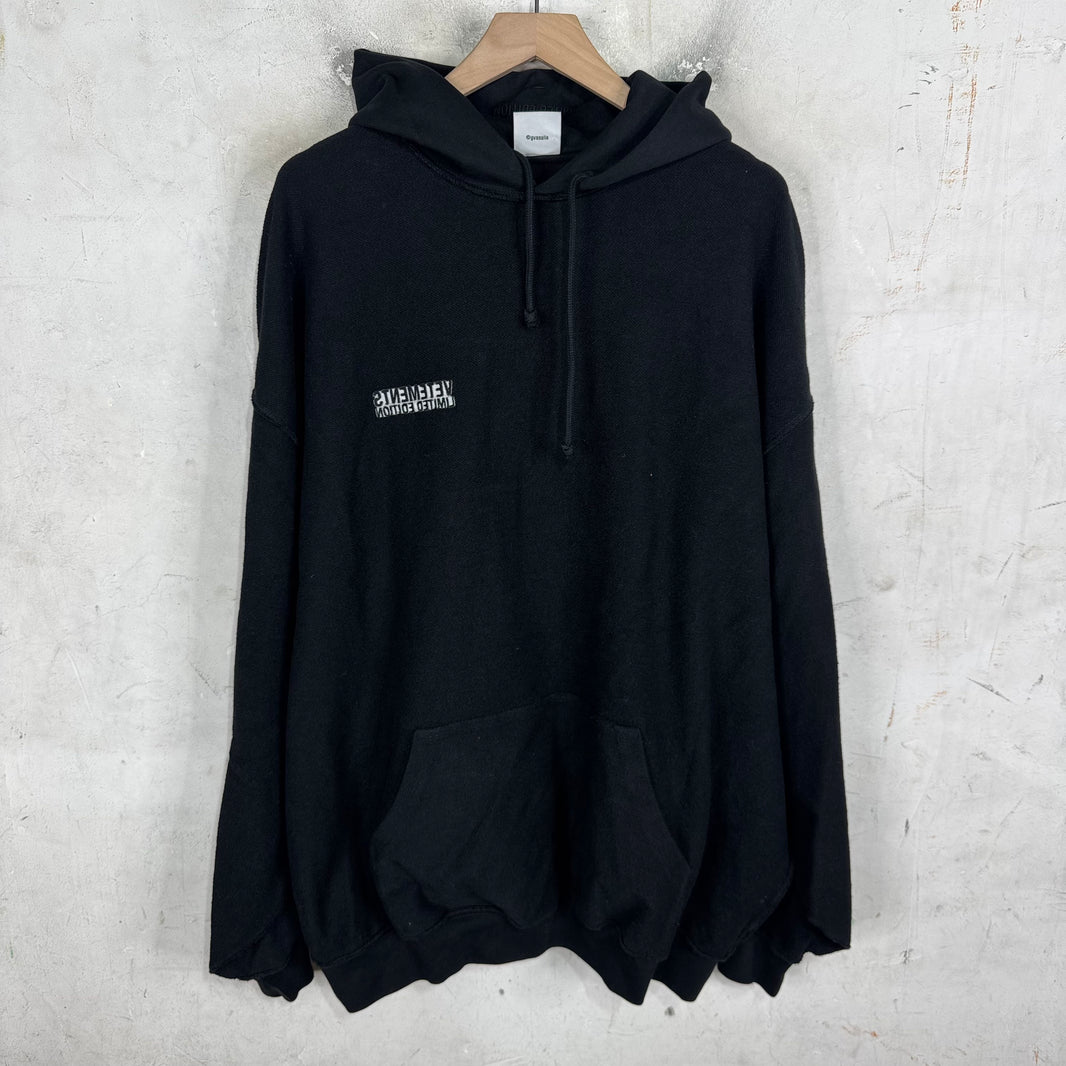 Vetements Inside Out Logo Hoodie