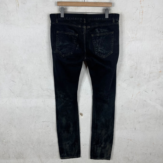Saint Laurent D02 Oil Spill Jeans