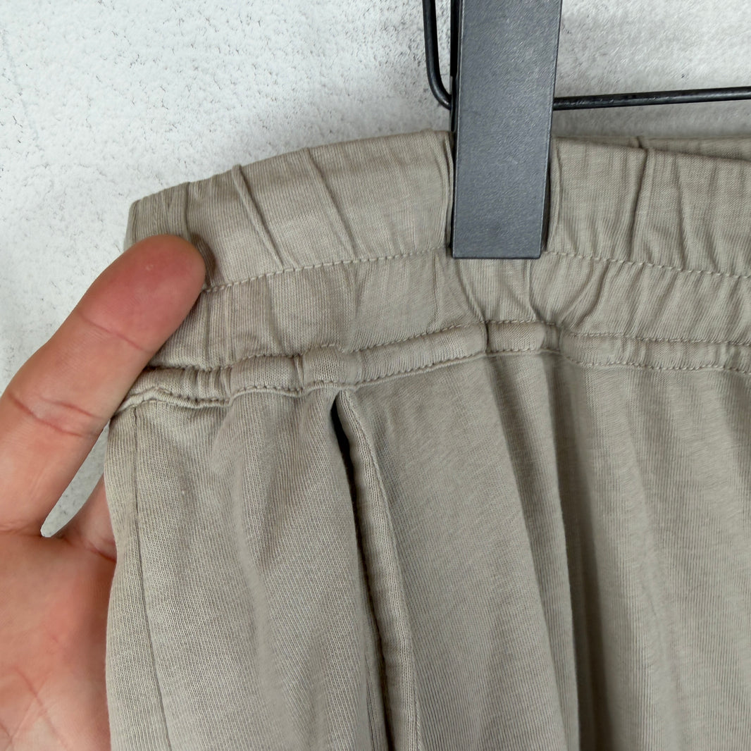 DRKSHDW Beige Long Drawstring Jogger Pants