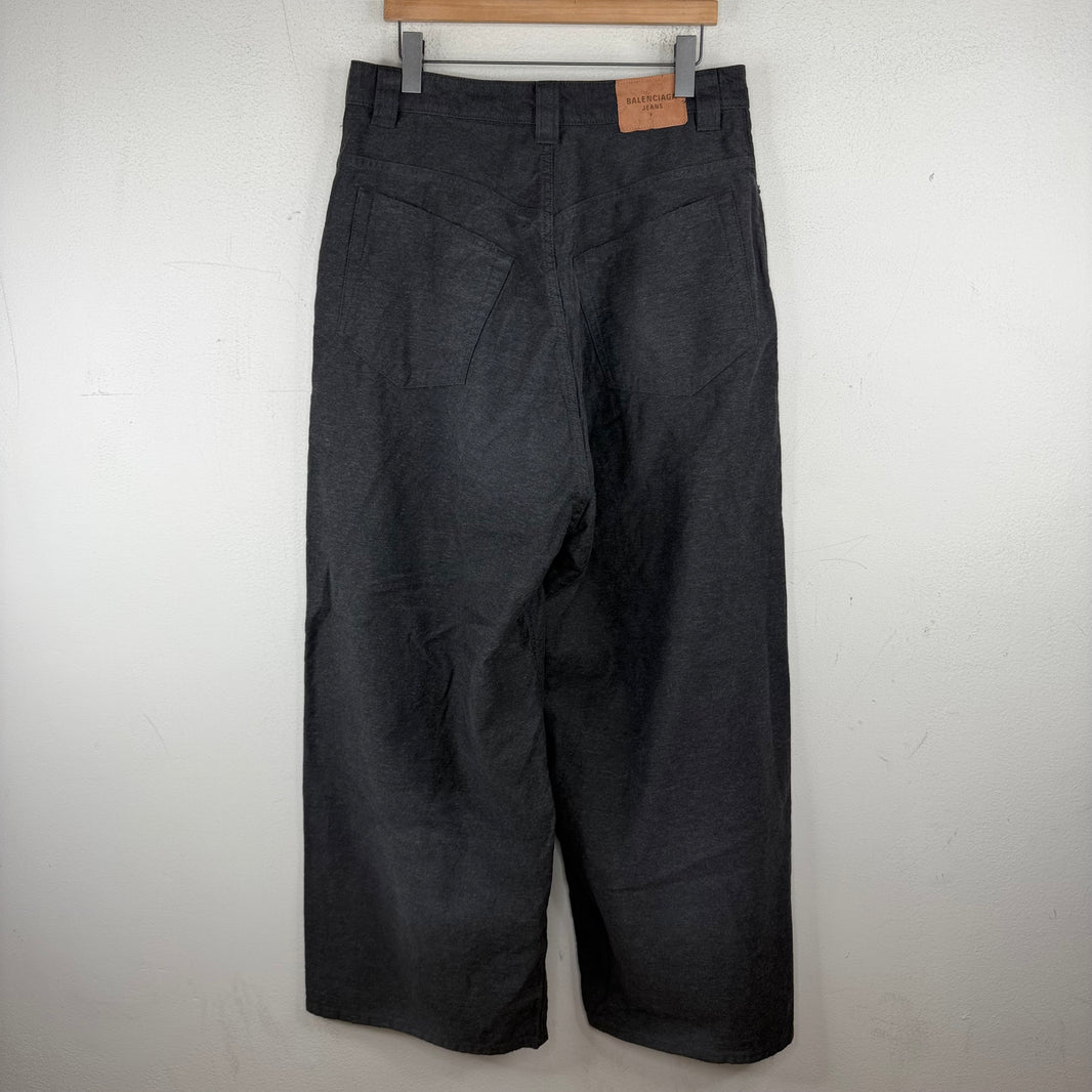 Balenciaga Loop Logo Baggy Jeans