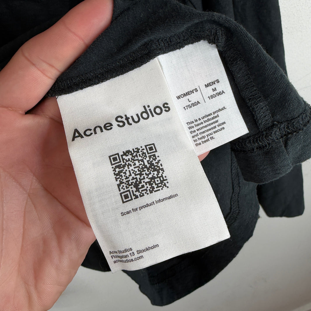 Acne Studios Pocket Logo Longsleeve T-Shirt