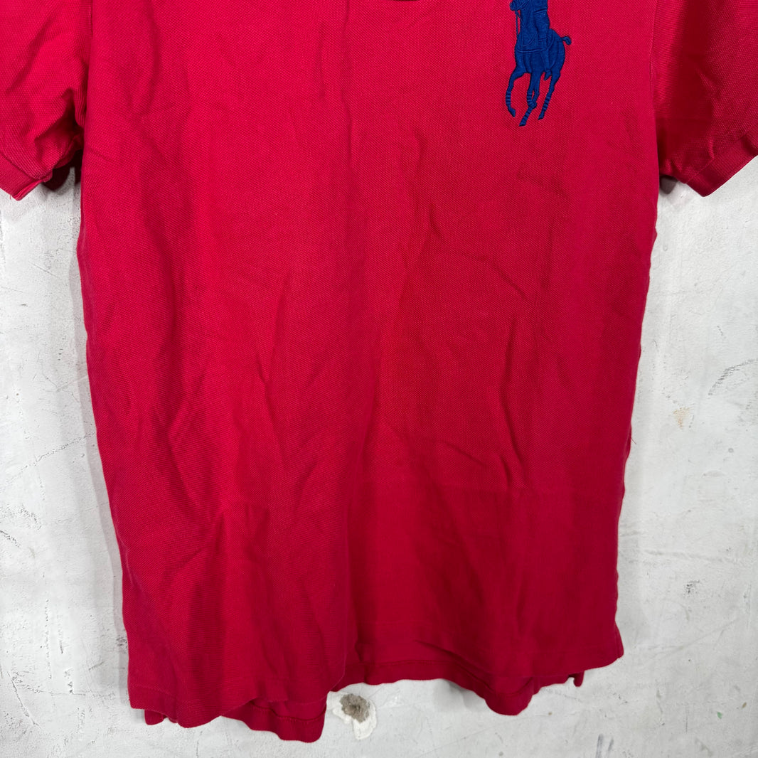Ralph Lauren Red/Blue #3 Big Pony Polo