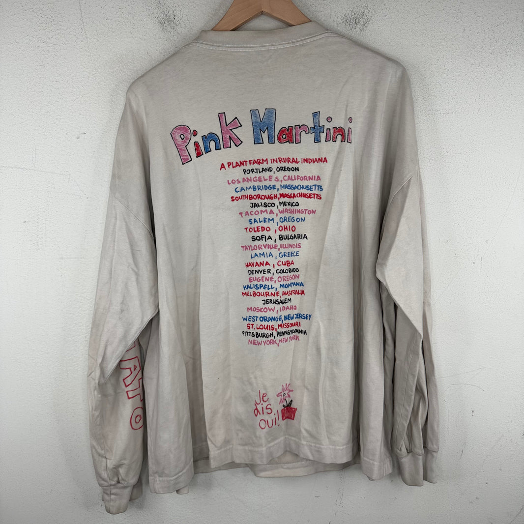 Balenciaga Pink Martini L/S T-Shirt