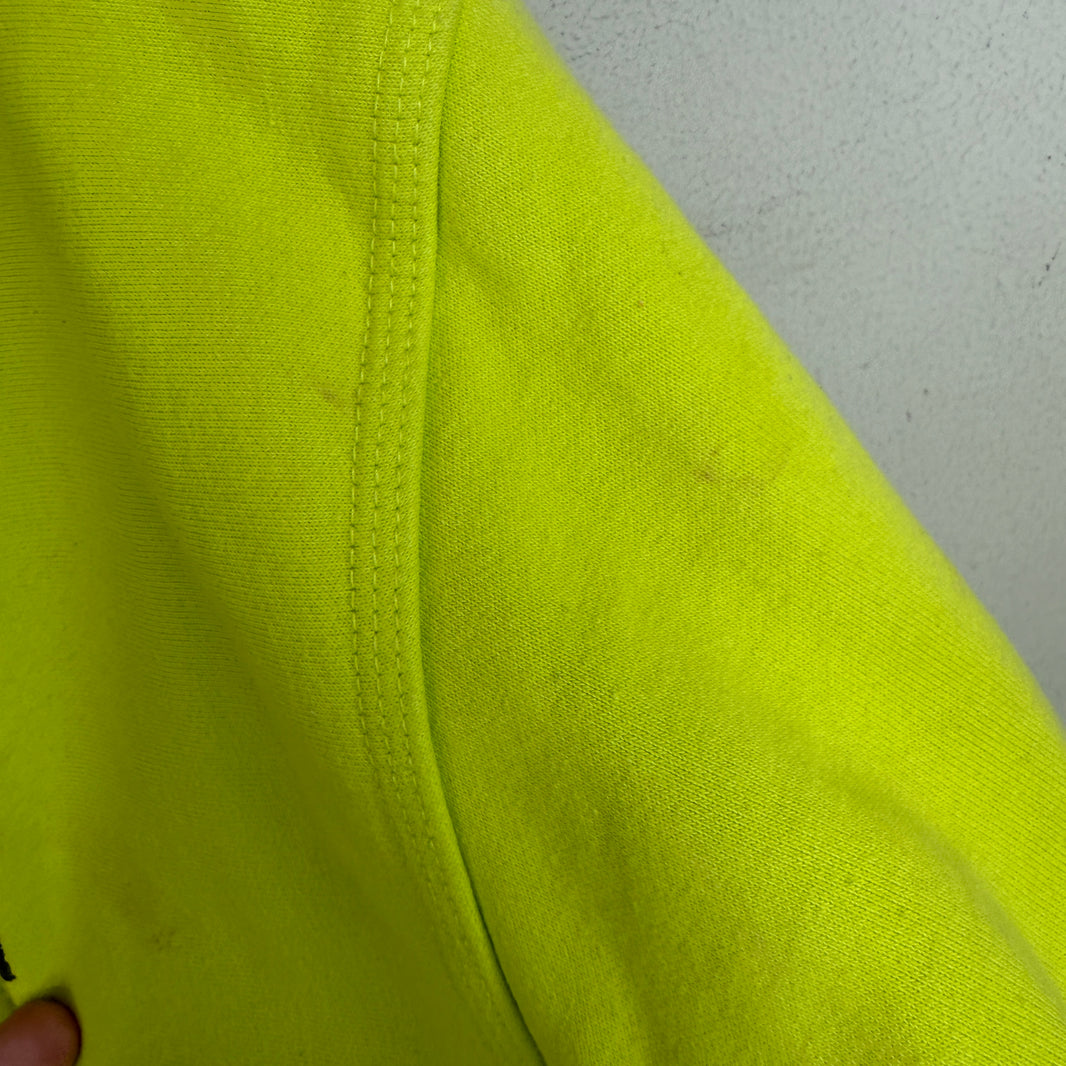 Stussy London Neon Zip Up Hoodie