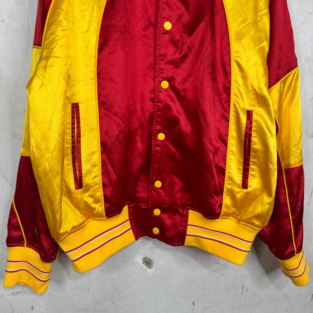 Kiko Kostadinov x Fox Satin Paneled Bomber
