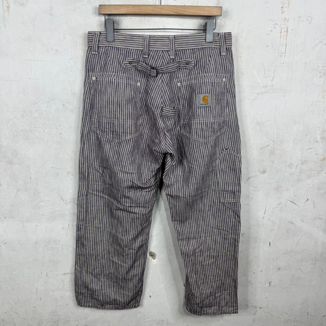 Junya Watanabe x Carhartt Pinstriped Capri Carpenters