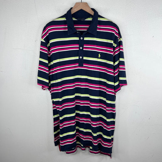 Polo Golf Navy/Pink Polo T-Shirt