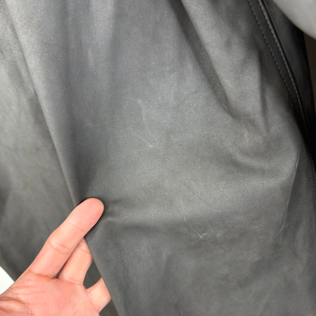 Rick Owens Western Leather Overshirt