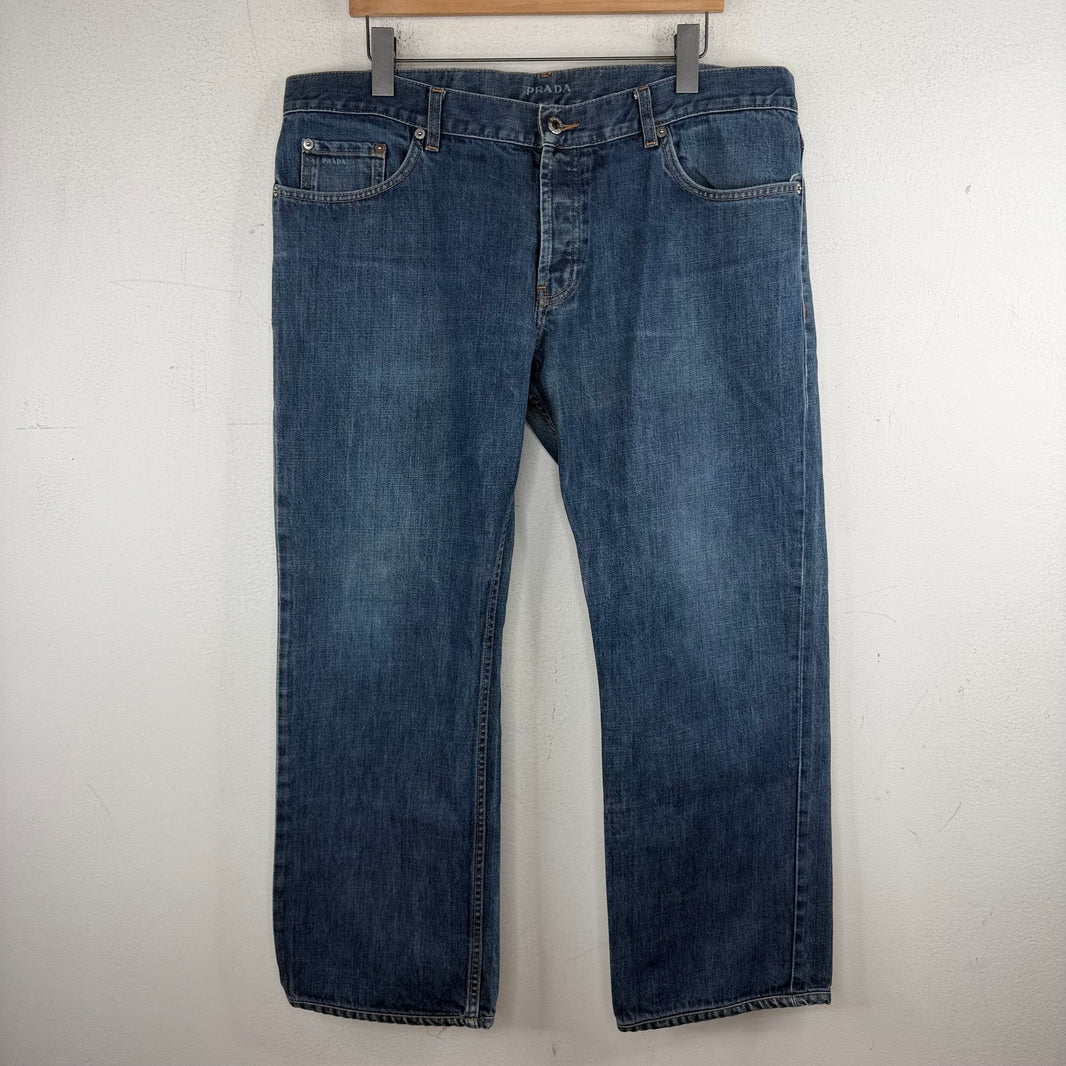 Prada Pocket Logo Jeans