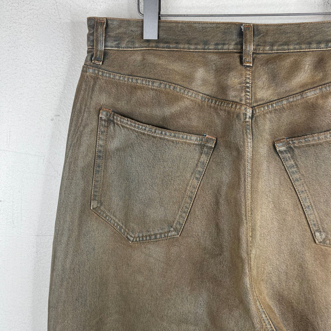 Acne Studios Baggy Waxed Jeans