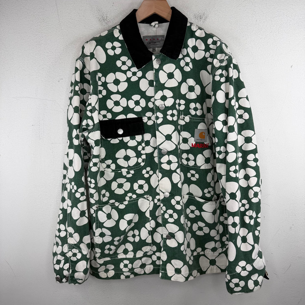 Marni Carhartt Floral Denim Shirt
