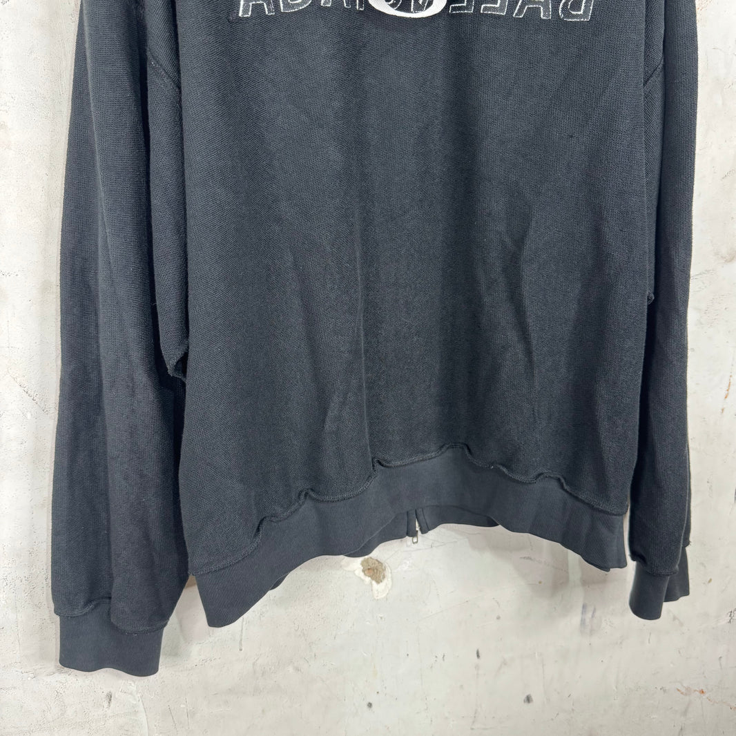 Balenciaga Inside Out Zip Hoodie