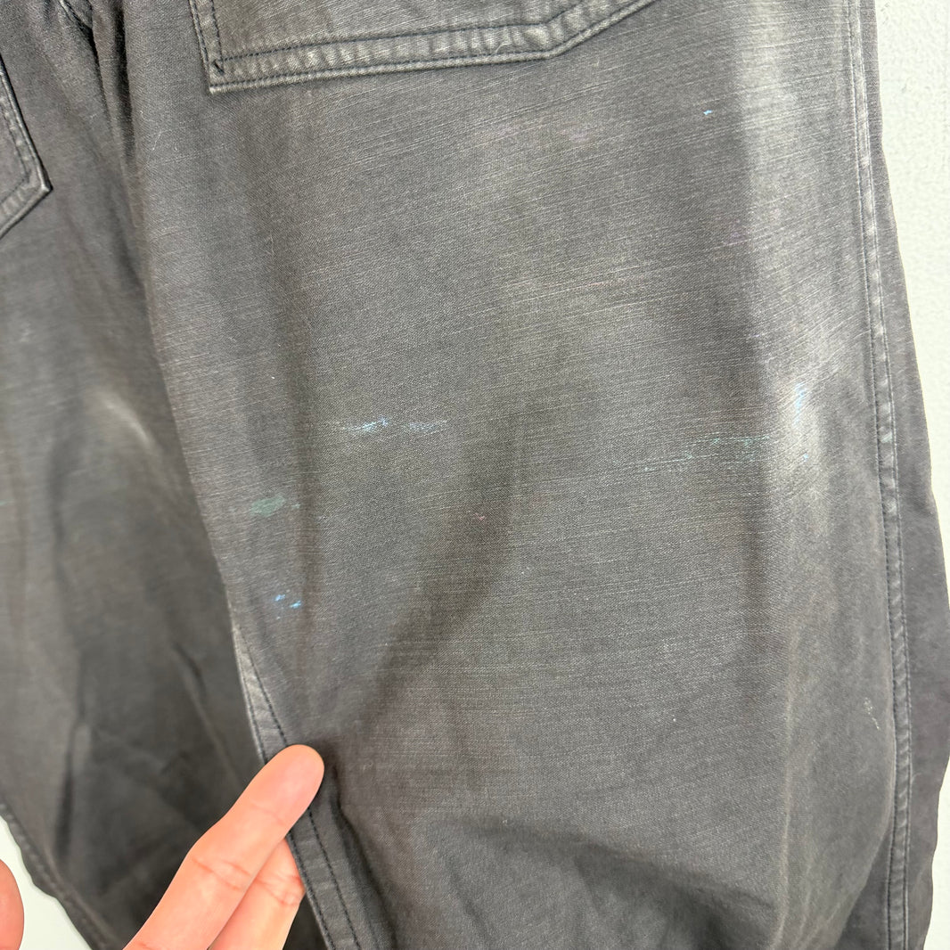 RRL Black HBT Pants