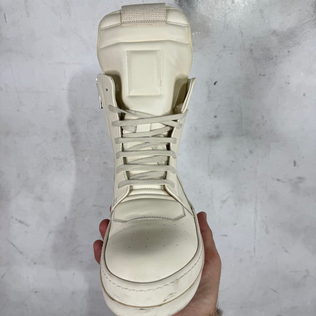 Rick Owens Milk Tonal Geobaskets