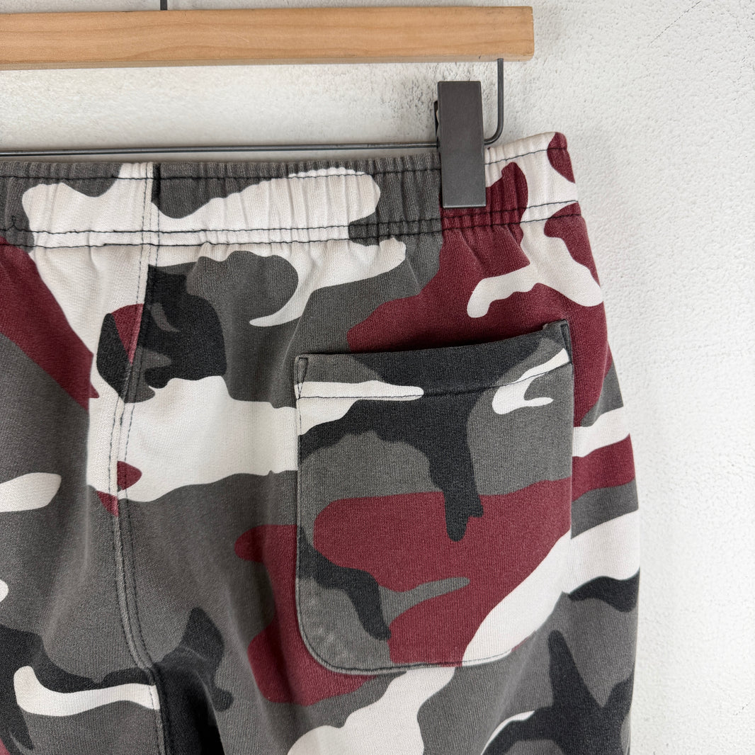 Supreme Red Camo Sweatpants