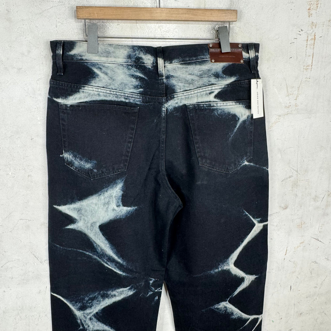 Dries Van Noten Dyed Indigo Loose Jeans