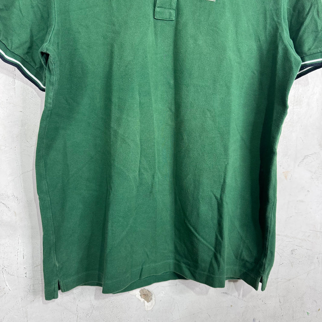 Prada Green Linea Rossa Polo
