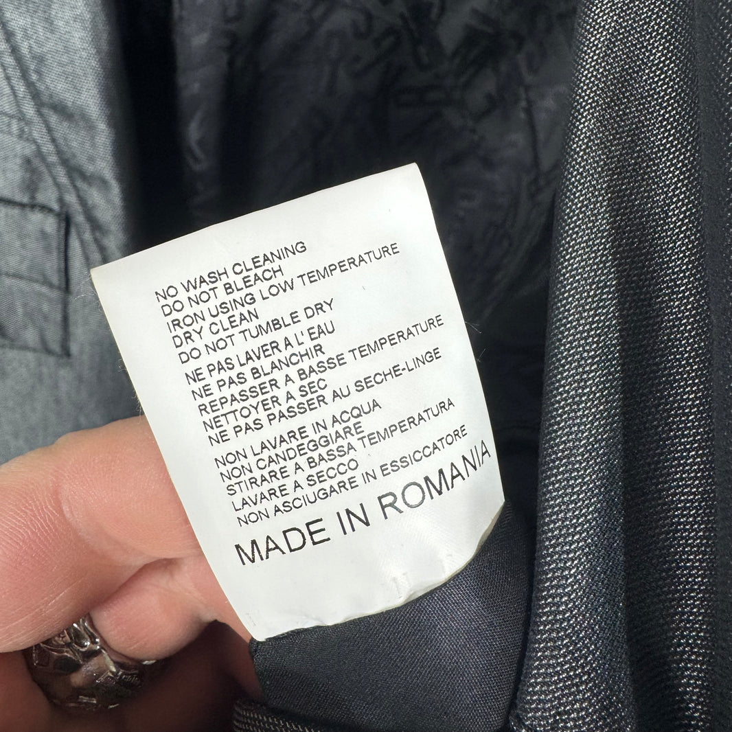 Bikkembergs Shiny Grey Blazer
