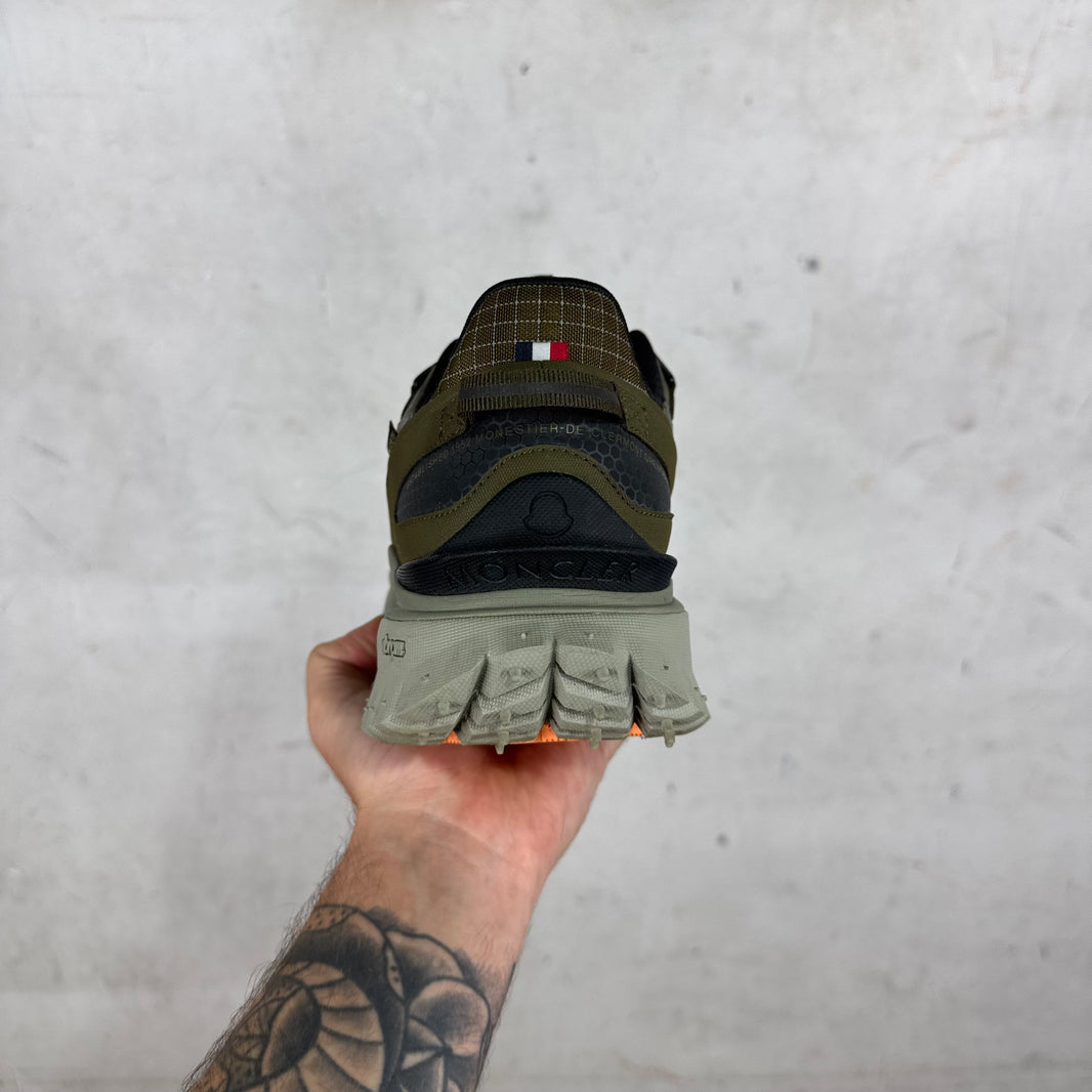 Moncler Olive Trailgrip Sneakers
