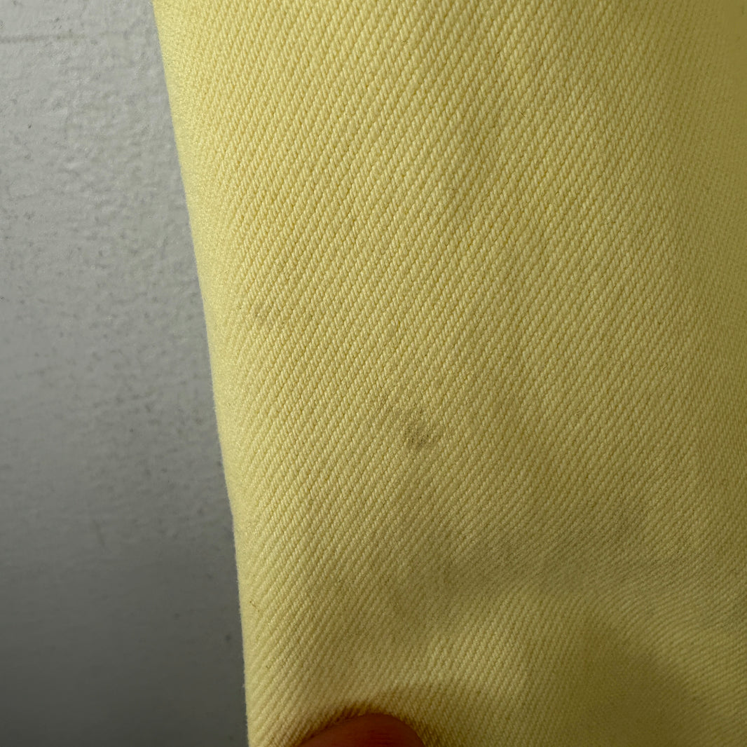 Prada Pastel Yellow Classic Fit Jeans
